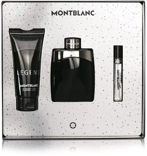 طقم مونت بلانك من 3 قطع (عطر 100 مل + عينة عطر ) MONTBLANC